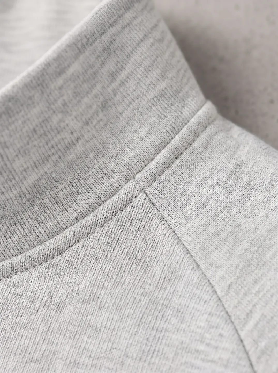 Light Grey Stand-Collar Zip Jacket · Logo and design details · PM-C-018 / 5