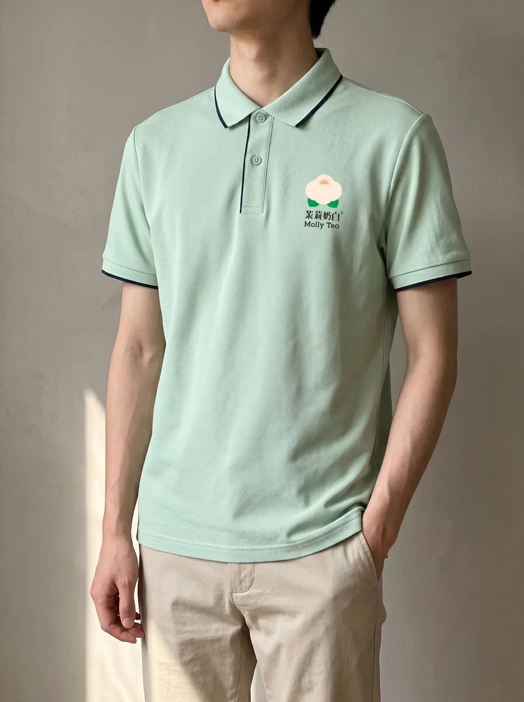 Mint Polo Shirt · Styling and setting · PM-C-073 / 7