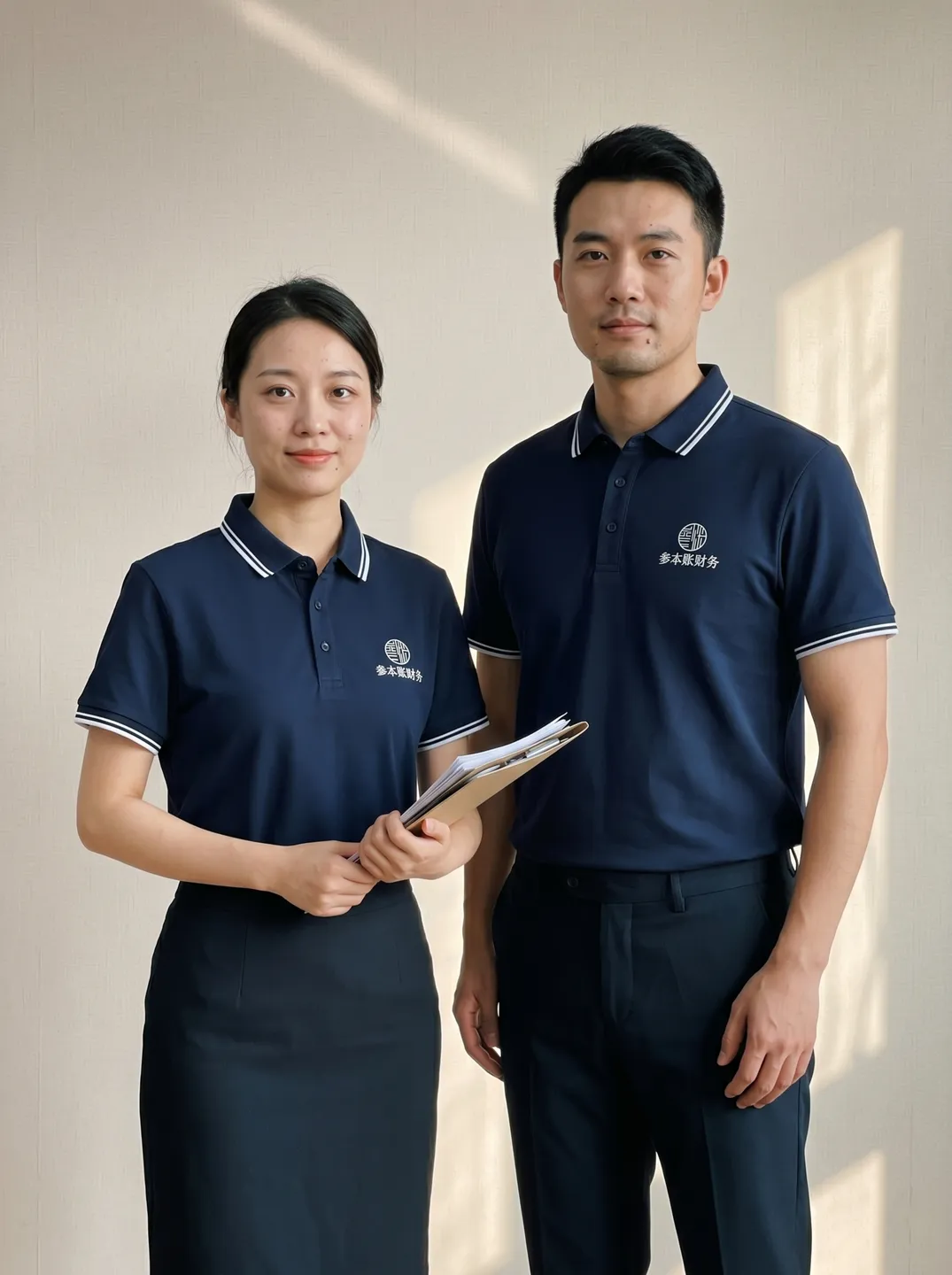 Navy Polo Shirt · Styling and setting · PM-C-075 / 6