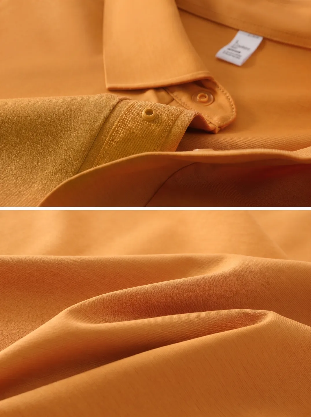 Orange Polo Shirt · Logo and design details · PM-C-076 / 5