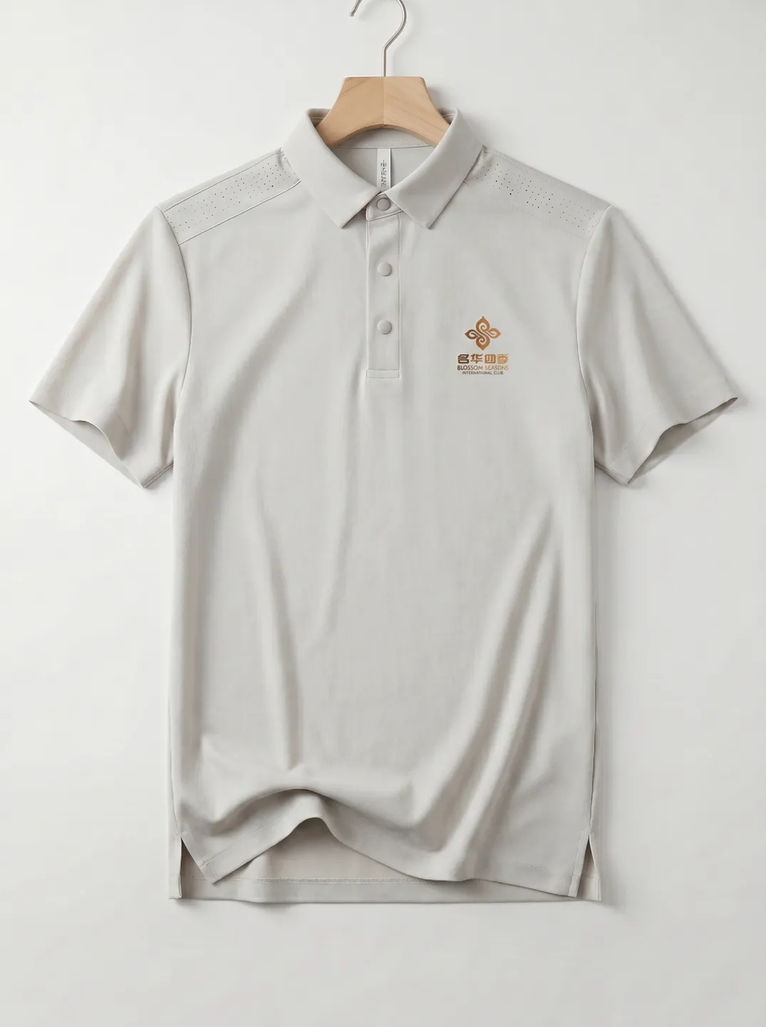 Beige Polo Shirt · Garment overview · PM-C-082 / 1