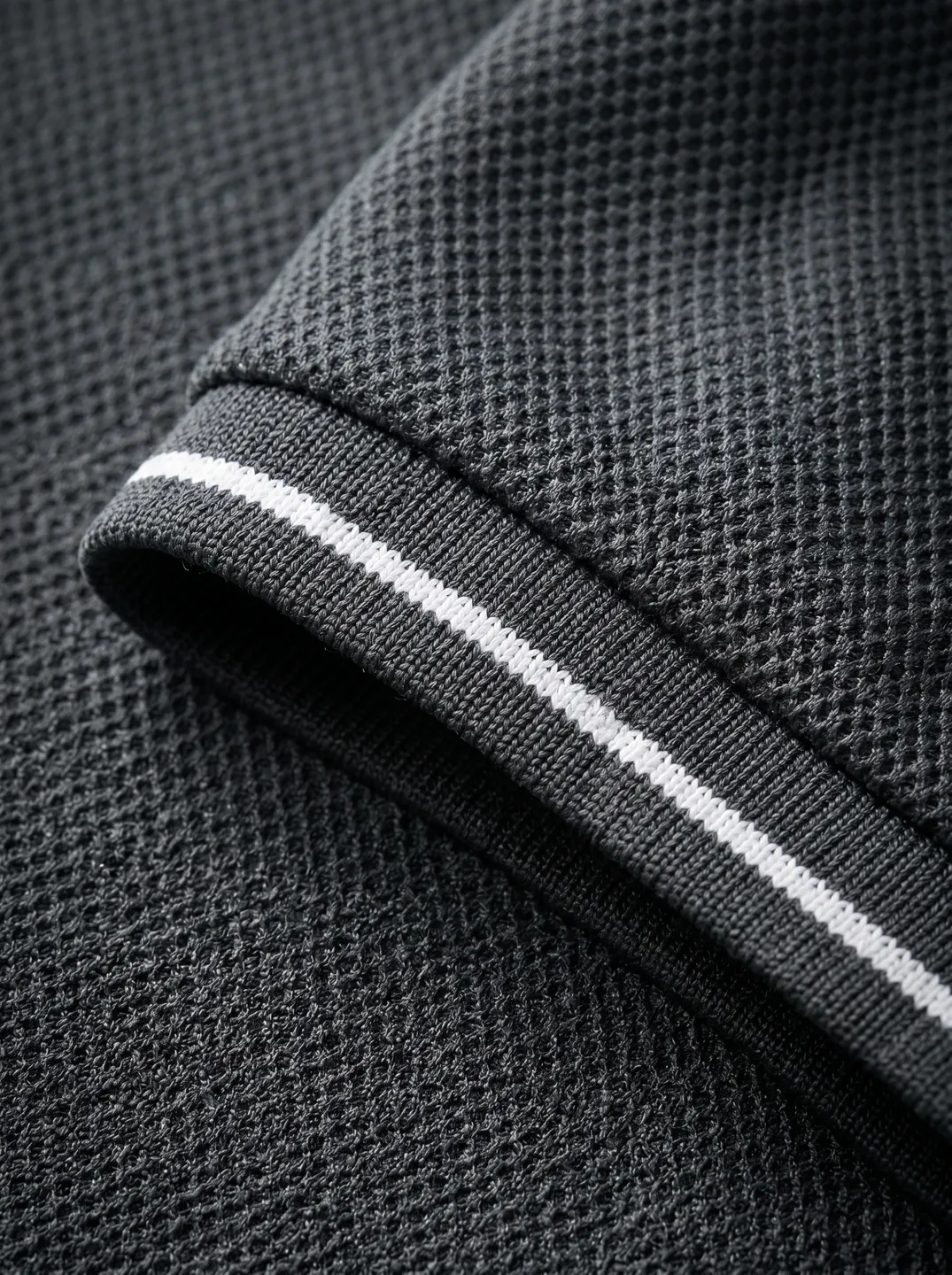Charcoal Polo Shirt · Logo and design details · PM-C-093 / 4