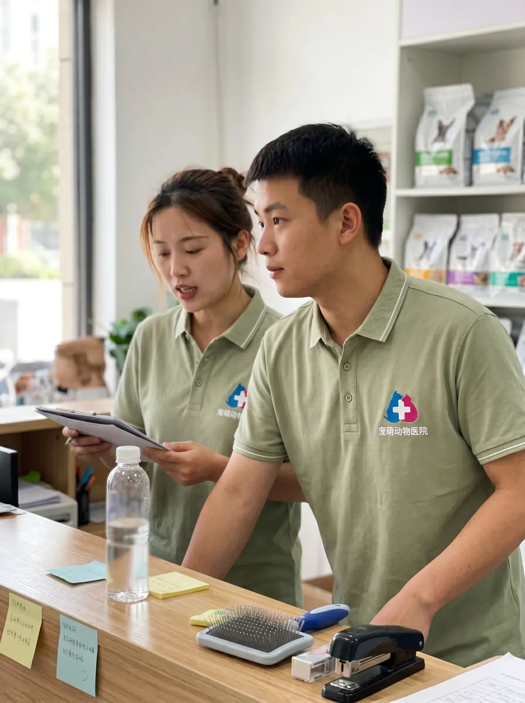 Poloshirt · Salbeigrün · Styling und Umfeld · PM-C-111 / 7