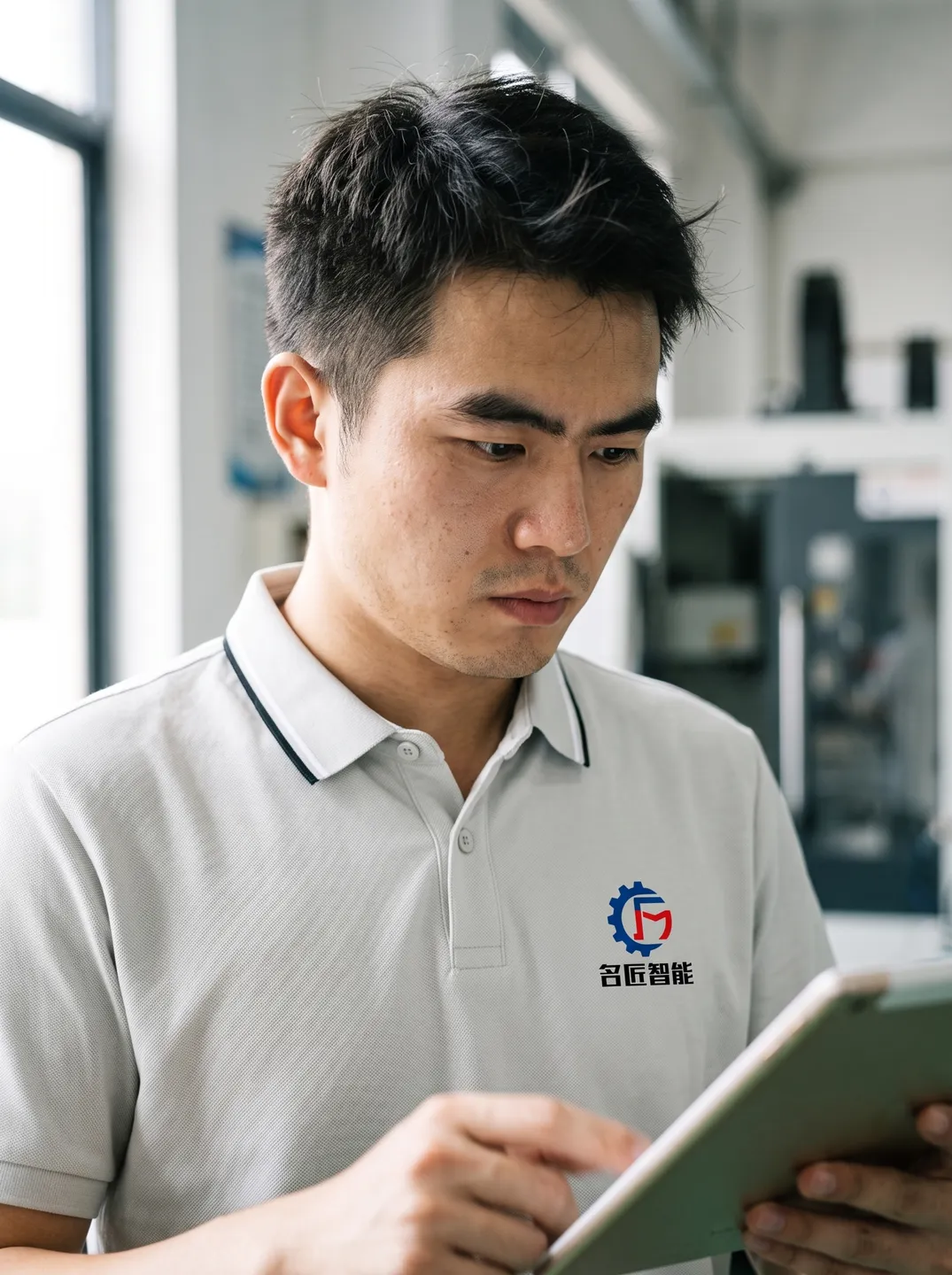 Light Grey Polo Shirt · Styling and setting · PM-C-137 / 8