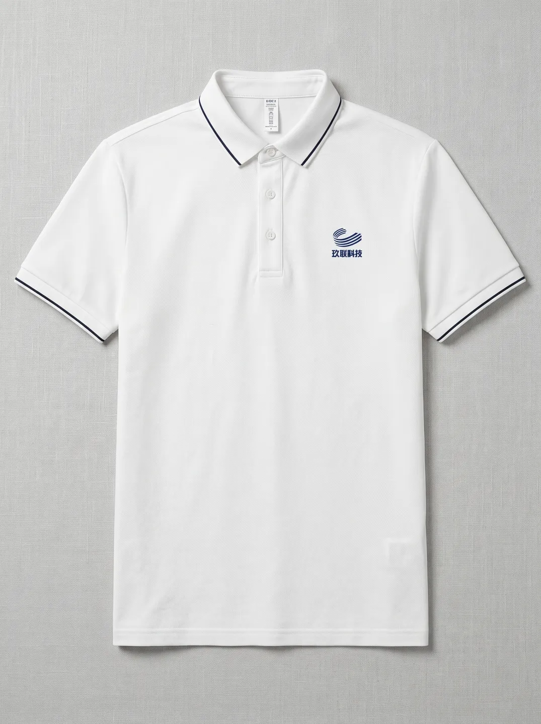 White Polo Shirt · Garment overview · PM-C-148 / 1
