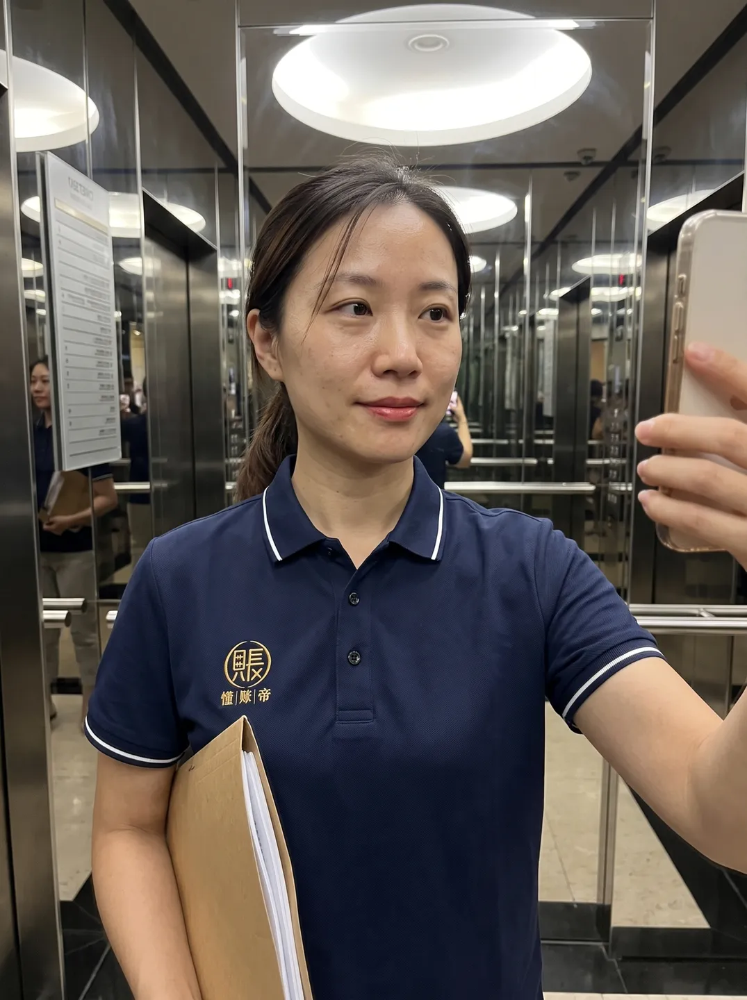 Navy Polo Shirt · Styling and setting · PM-C-152 / 7