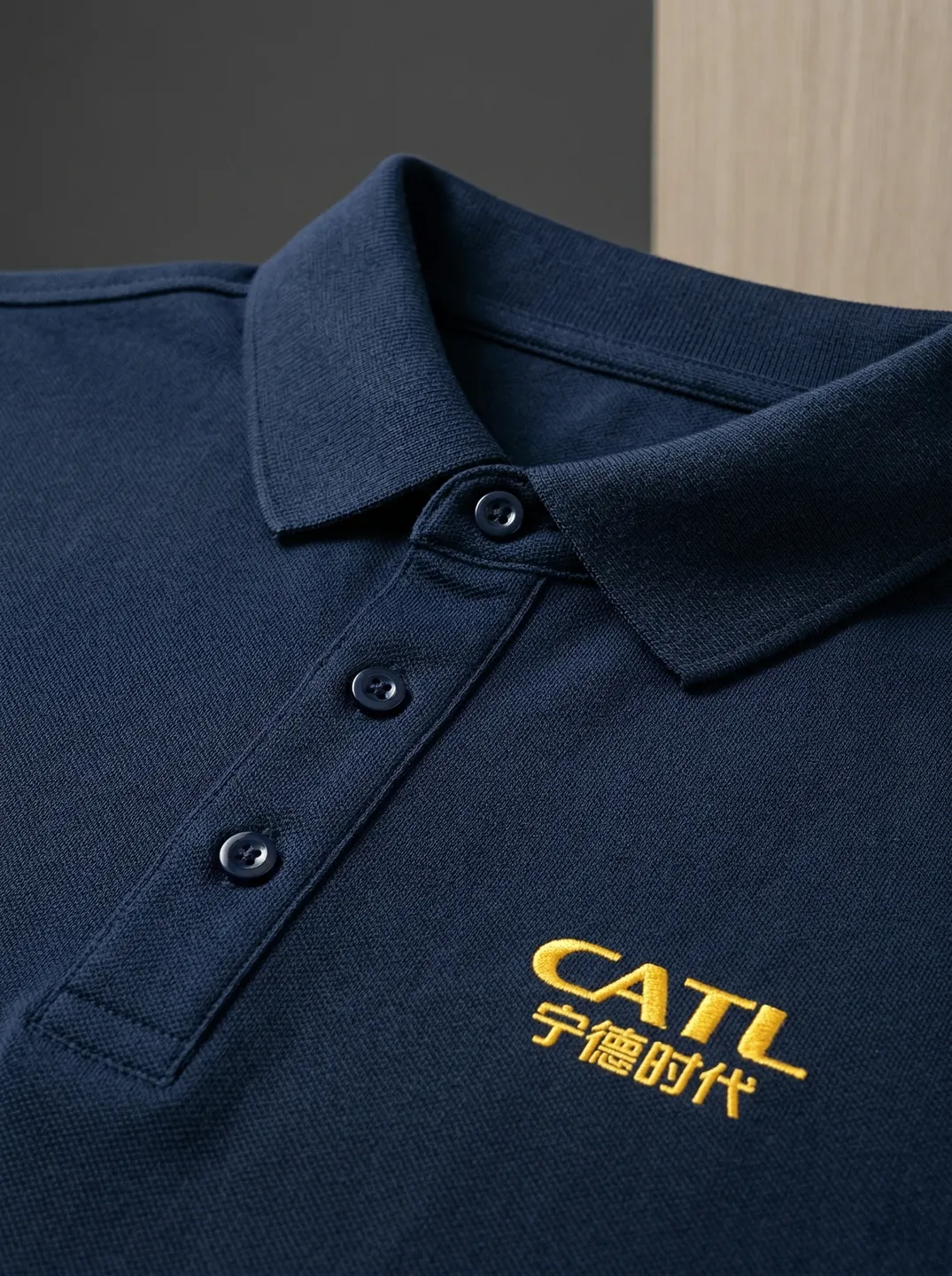 Navy Polo Shirt · Garment overview · PM-C-159 / 1
