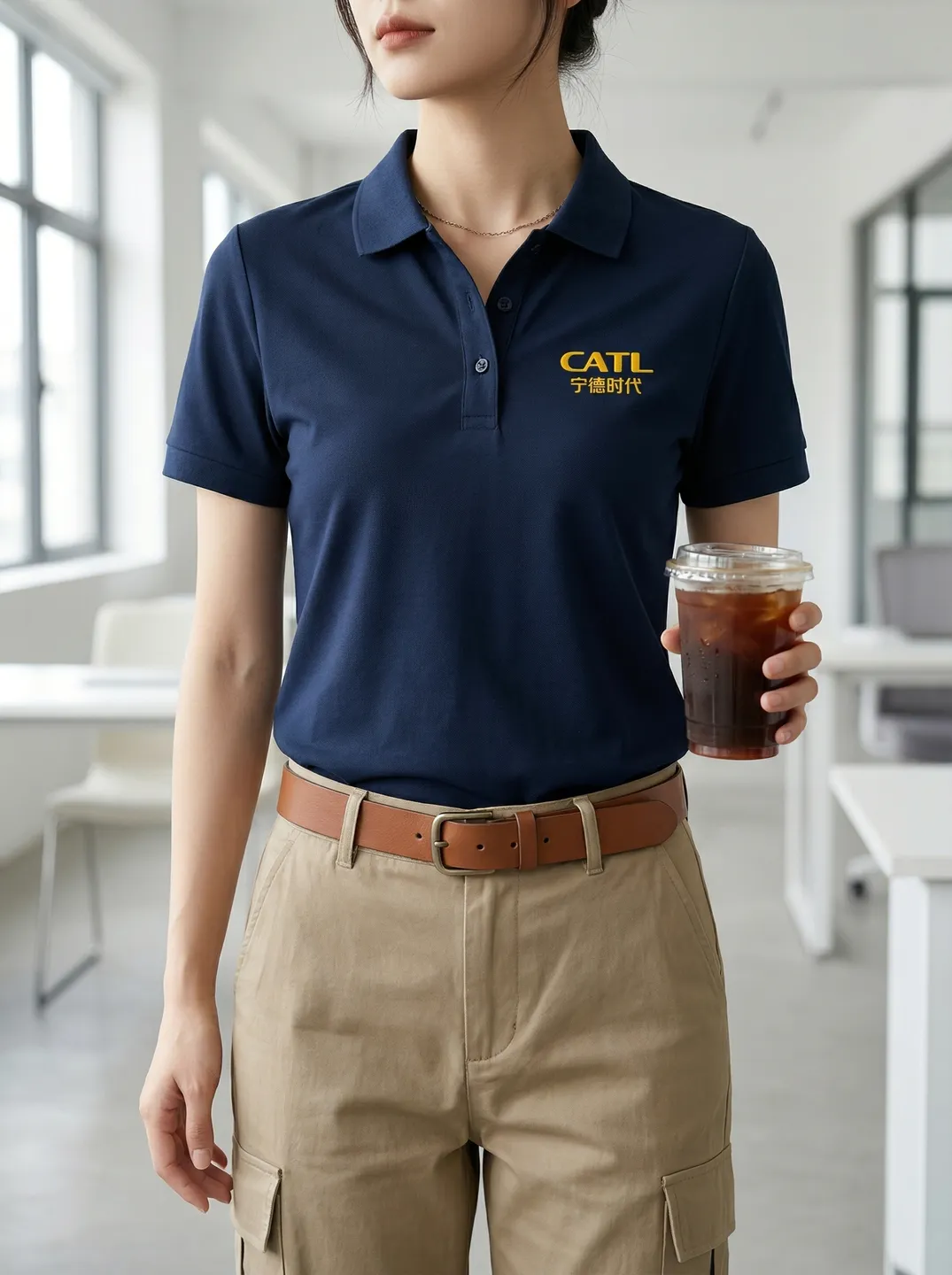 Navy Polo Shirt · Styling and setting · PM-C-159 / 5