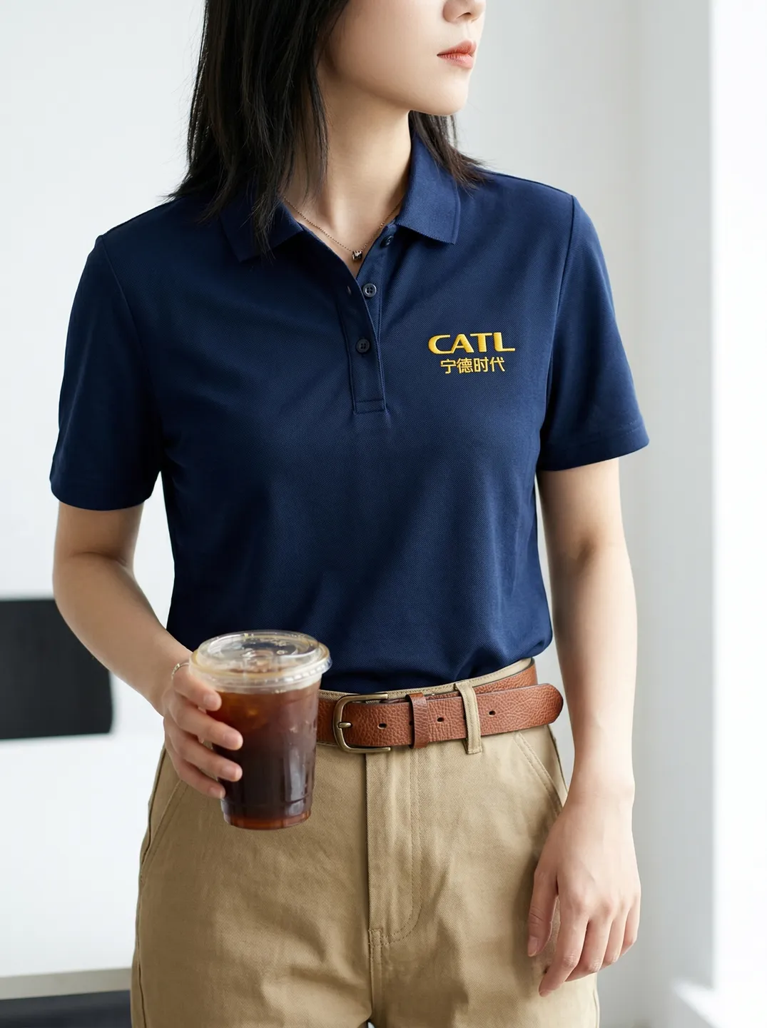 Navy Polo Shirt · Styling and setting · PM-C-159 / 4