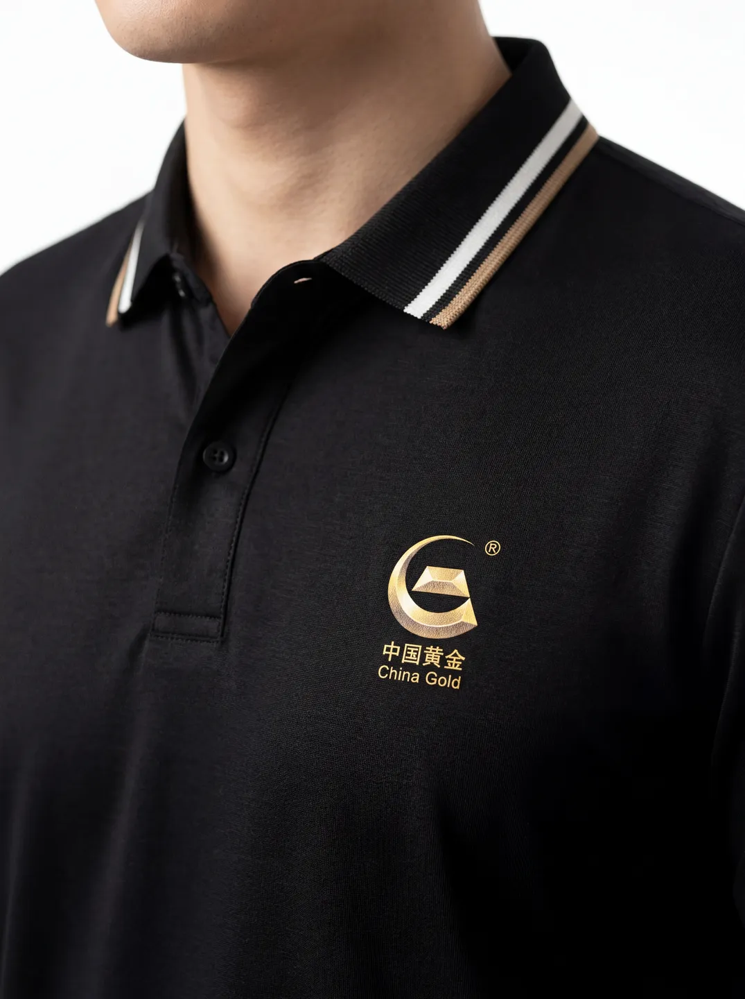 Black Polo Shirt · Garment overview · PM-C-161 / 1