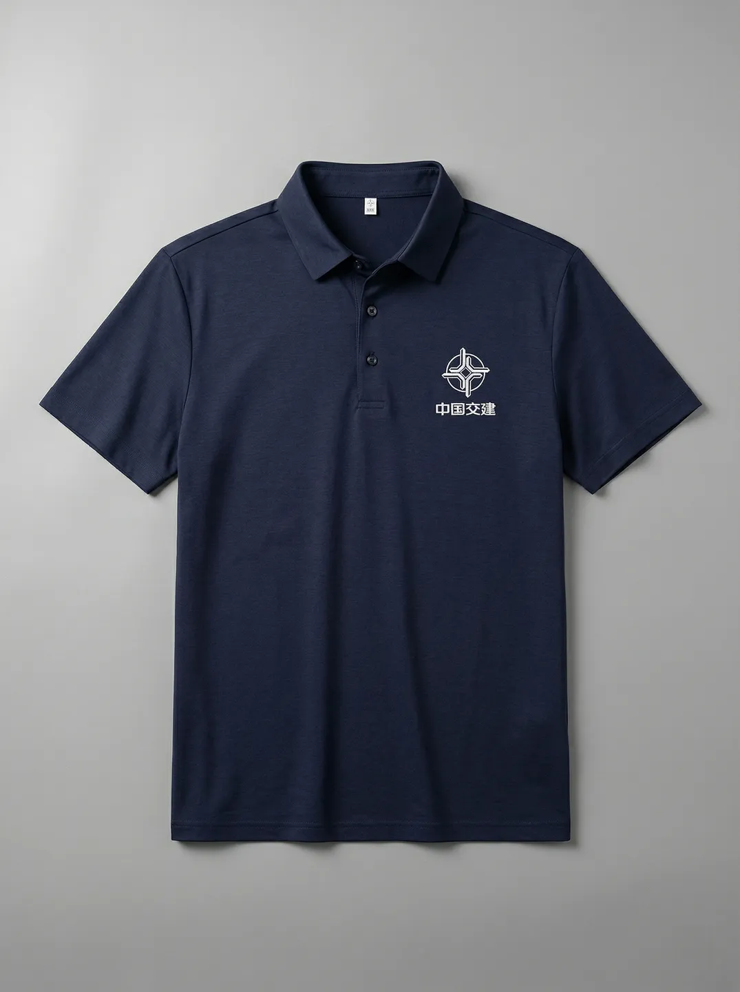 Navy Polo Shirt · Garment overview · PM-C-162 / 1