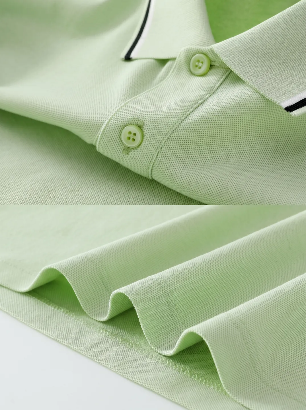 Mint Polo Shirt · Logo and design details · PM-C-193 / 4