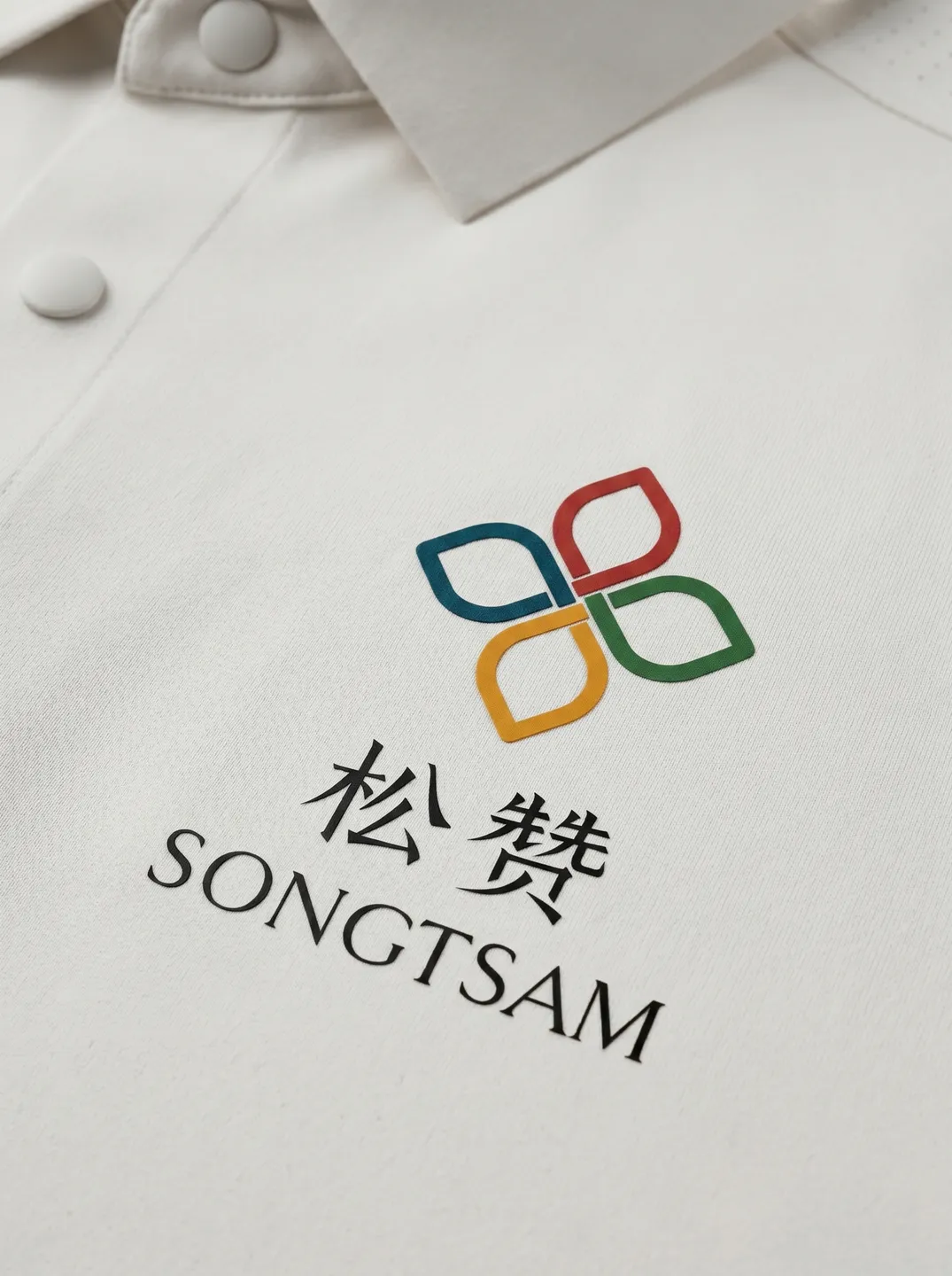 Light Grey Polo Shirt · Logo and design details · PM-C-199 / 2