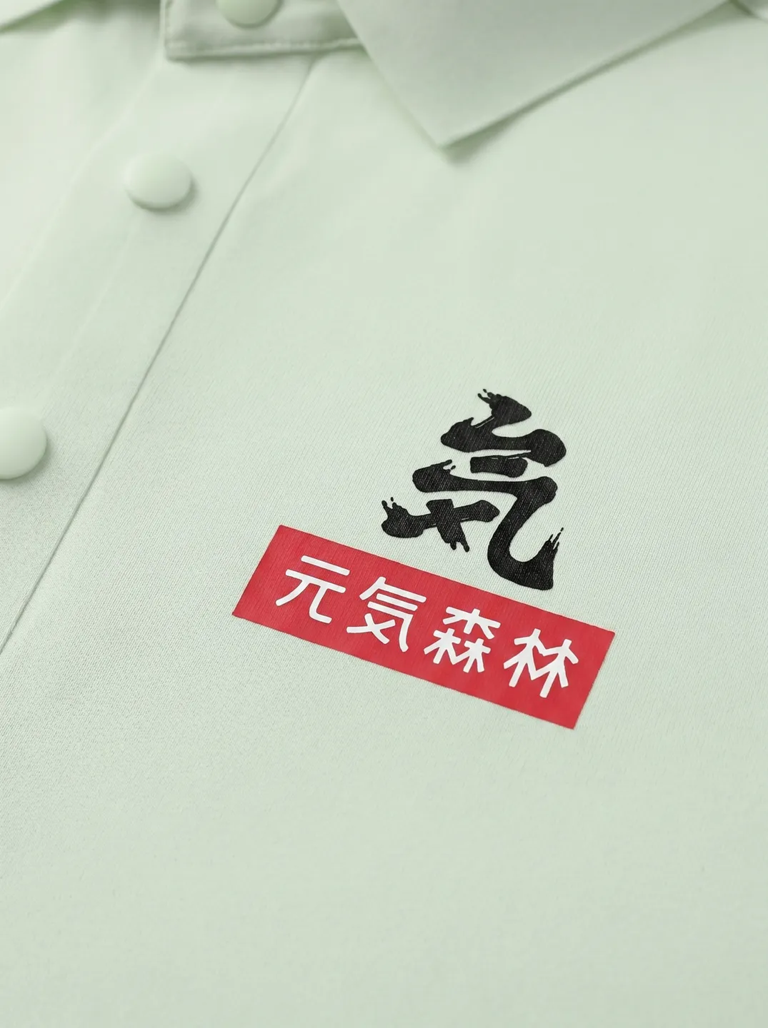 Mint Polo Shirt · Logo and design details · PM-C-200 / 2