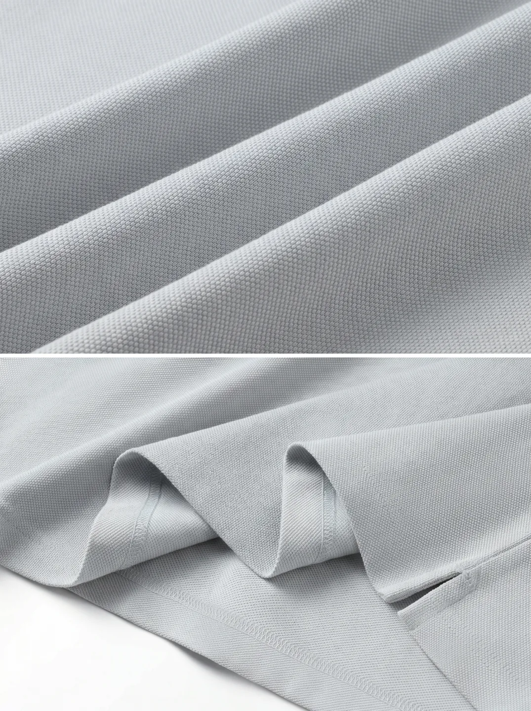Light Grey Polo Shirt · Logo and design details · PM-C-208 / 5