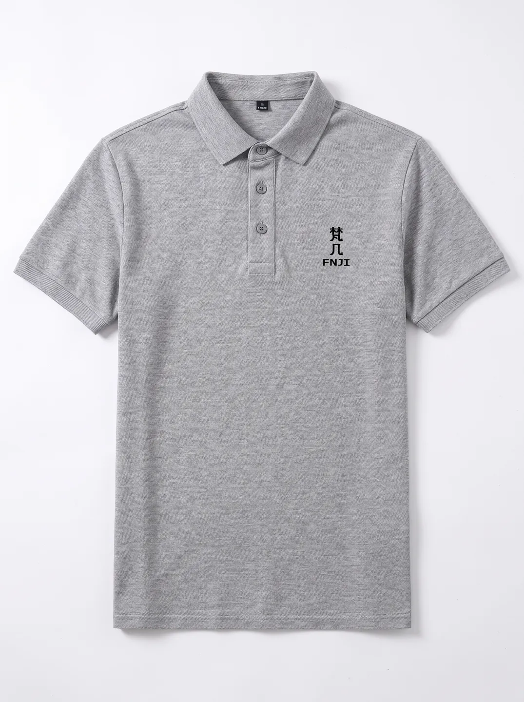 Light Grey Polo Shirt · Garment overview · PM-C-220 / 1