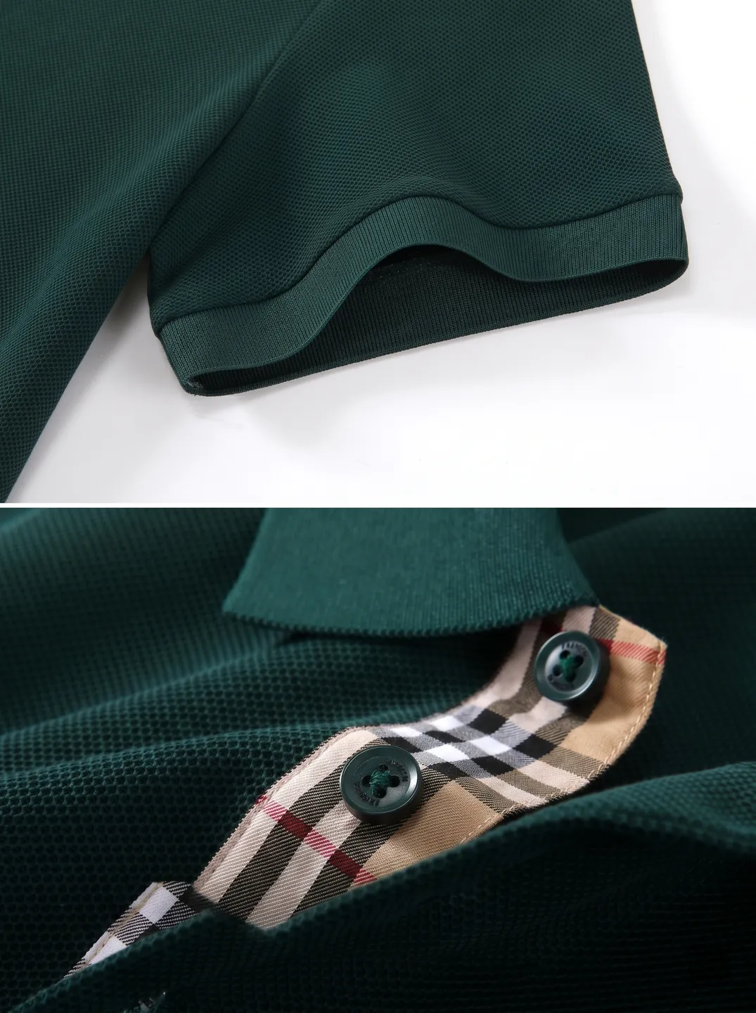 Deep Green Polo Shirt · Logo and design details · PM-C-221 / 4