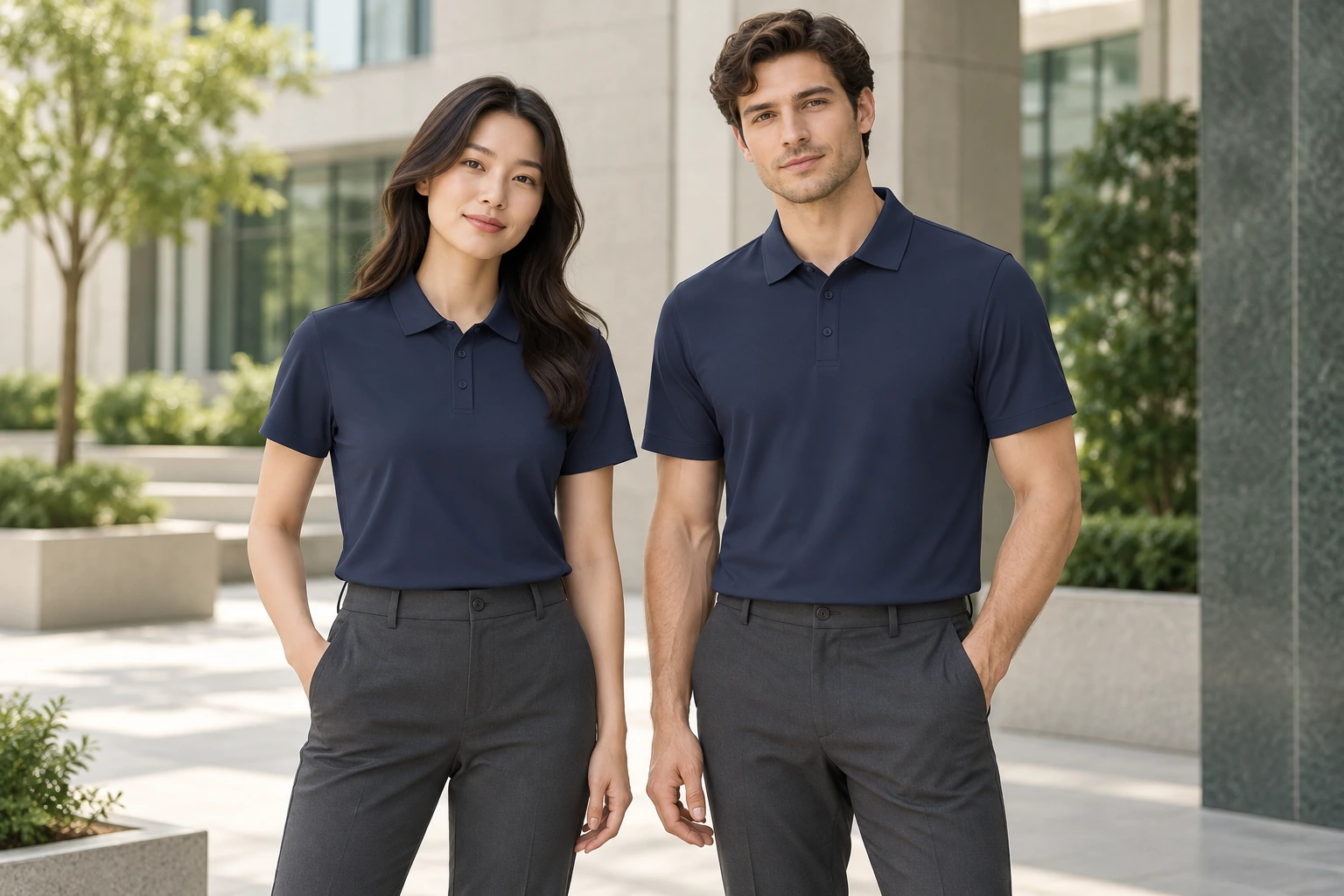 Short-Sleeve Polo Shirts