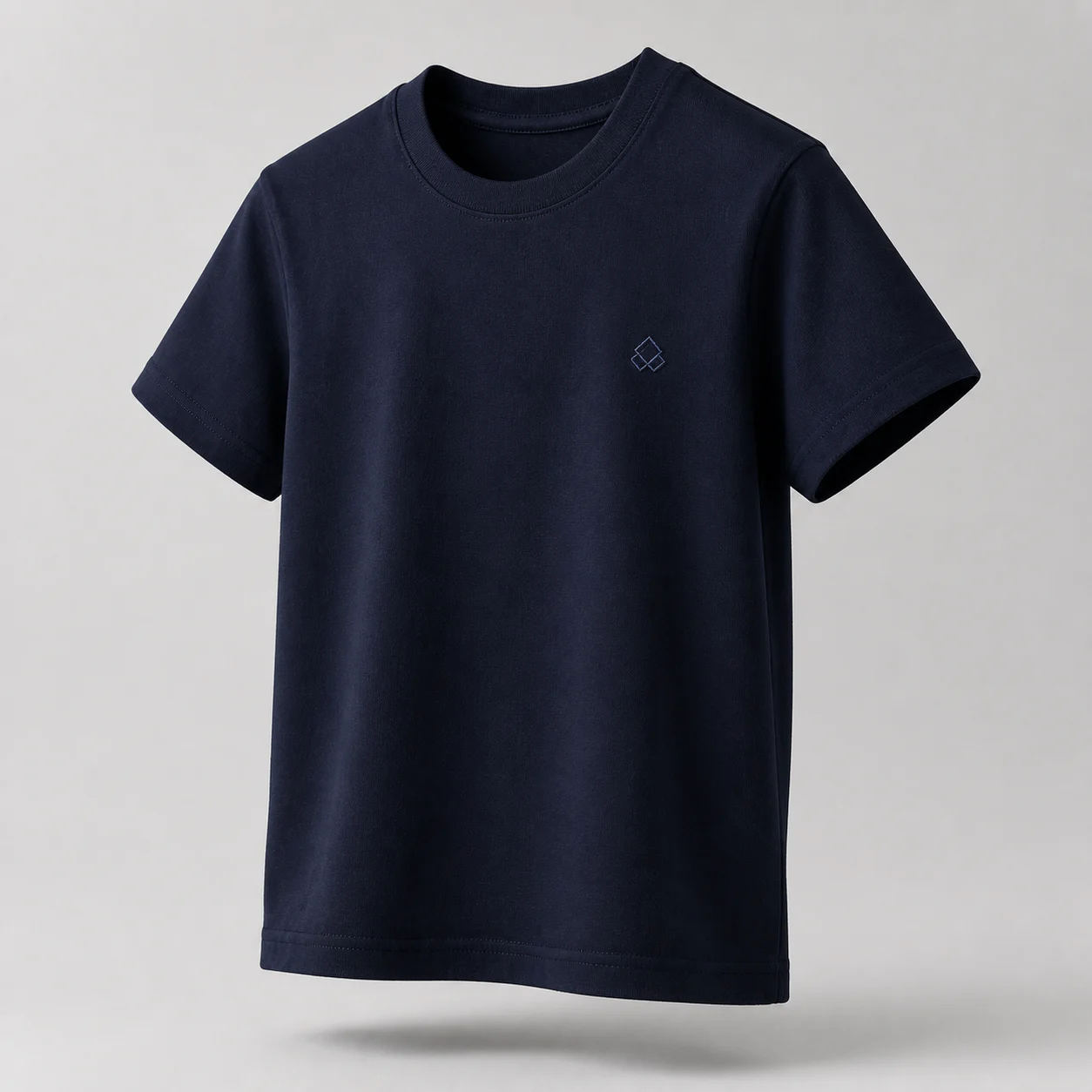 240 g · Xinjiang Long-staple Cotton · Short-Sleeve · Set-In Shoulder Fit · Casual Crew Neck · Kids' T-Shirt · M061
